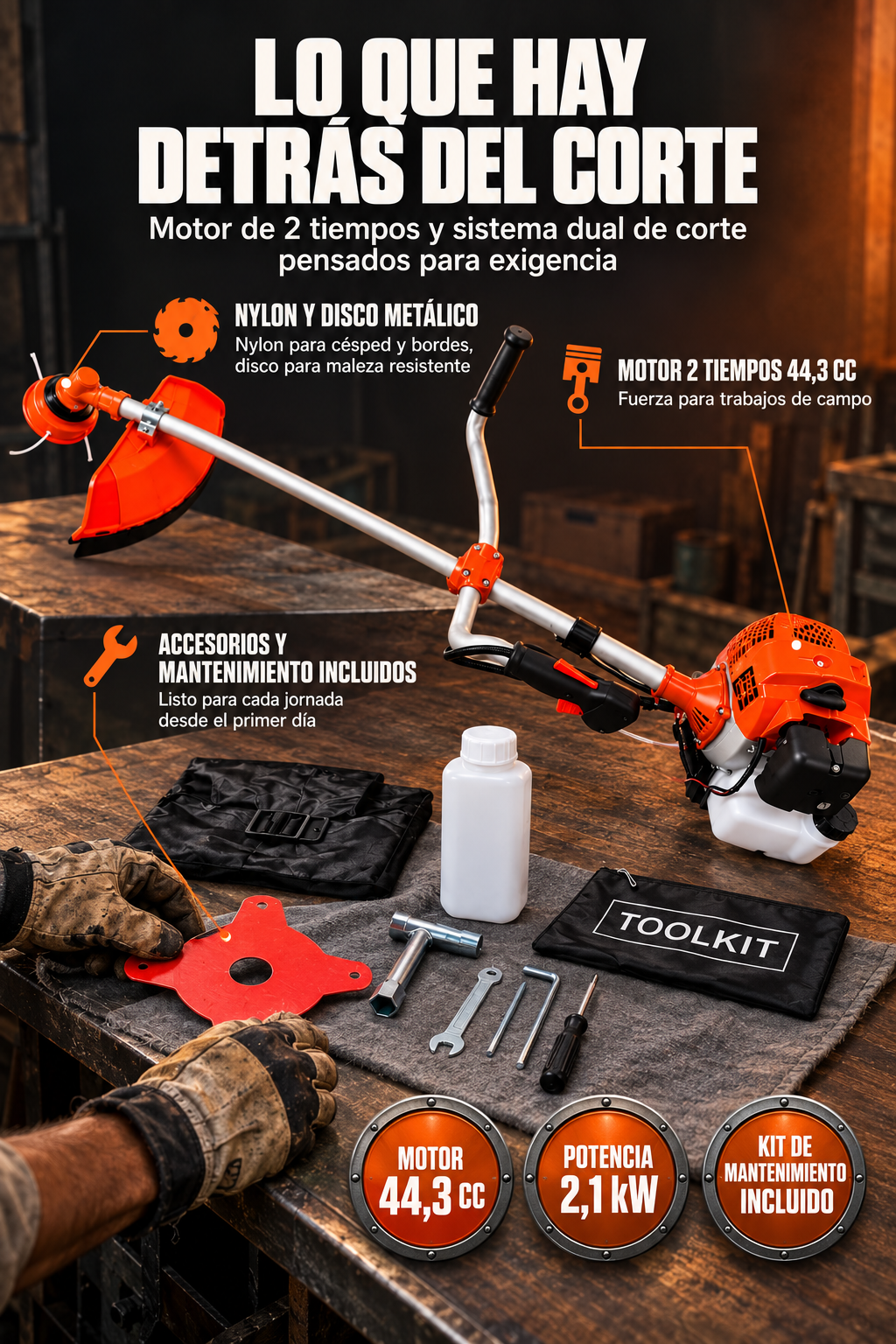 Guadaña Stihl FS 450 – 4 AUTORIDAD