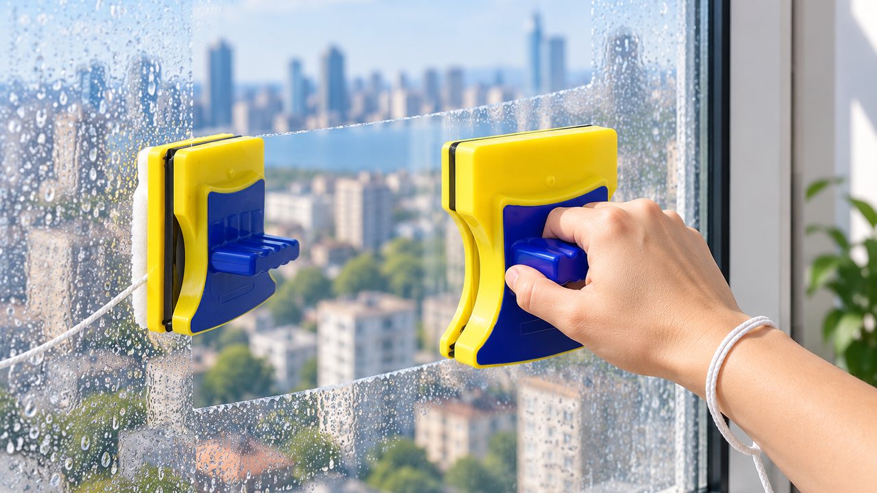 Pensado para ventanas de pisos altos